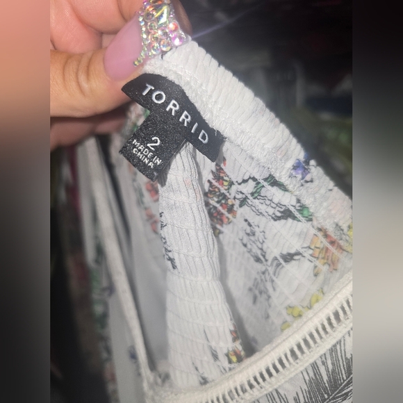 ⚘️Torrid Floral Dress 2x - Picture 4 of 5